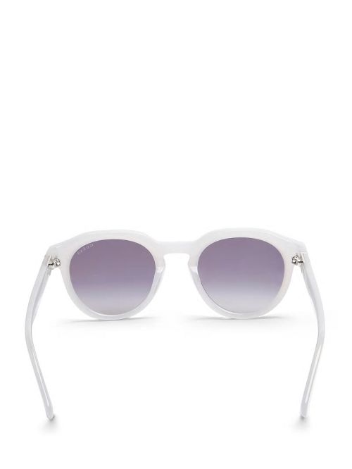 Guess Oversized Round Plastic Sunglasses Gri | GUESS-SN31809