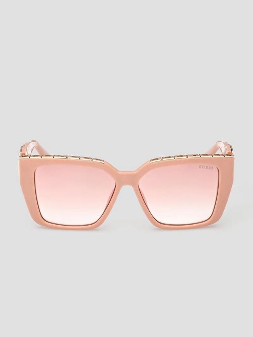 Guess Oversized Square G Chain Sunglasses Roz | GUESS-SN30045
