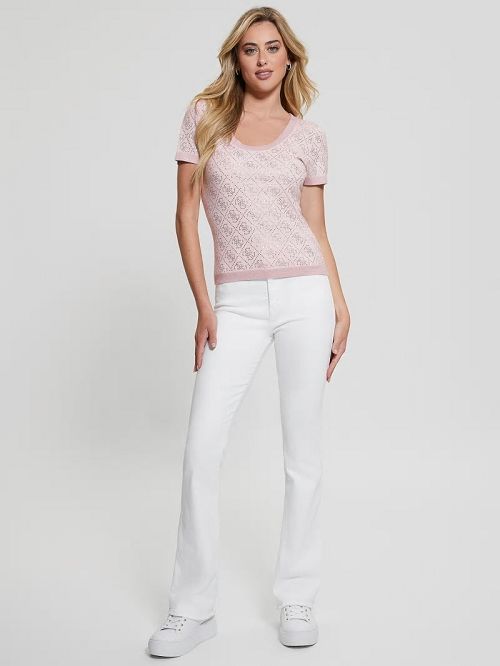 Guess Paige Quattro Rhinestone Top Roz | GUESS-SN27515