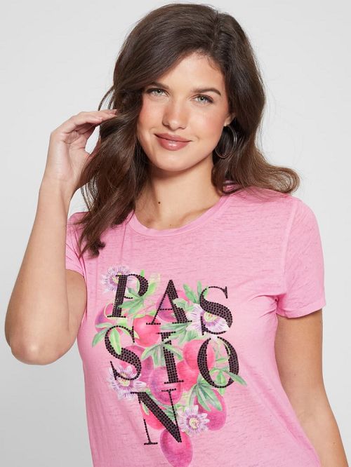 Guess Passion Fruit Easy Tee Roz | GUESS-SN27225