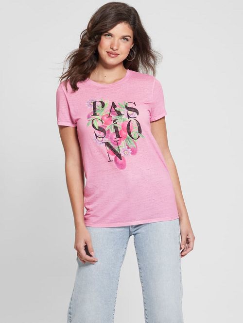 Guess Passion Fruit Easy Tee Roz | GUESS-SN27225
