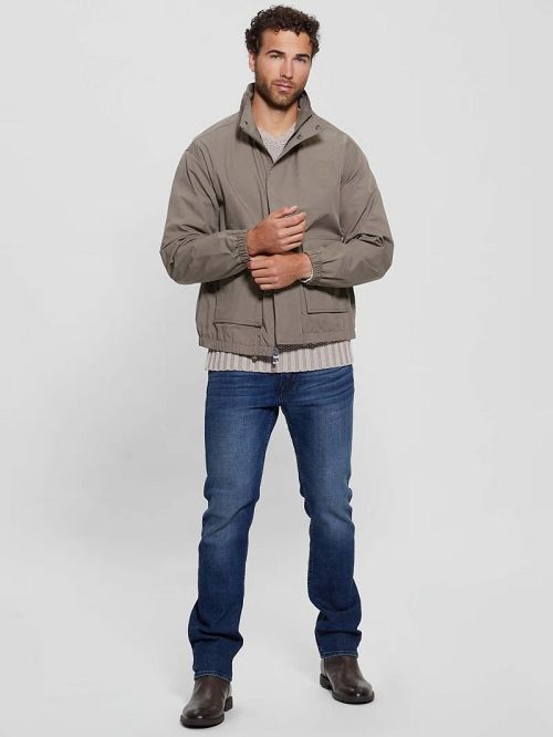 Guess Paul Essential Twill Utility Jacket Maro | GUESS-SN30879