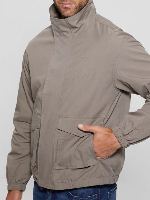 Guess Paul Essential Twill Utility Jacket Maro | GUESS-SN30879