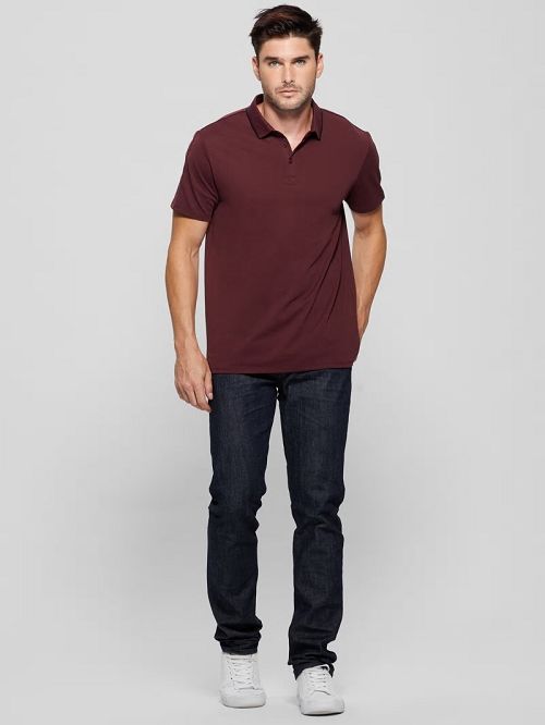 Guess Paul Pique Polo Rosii | GUESS-SN31169