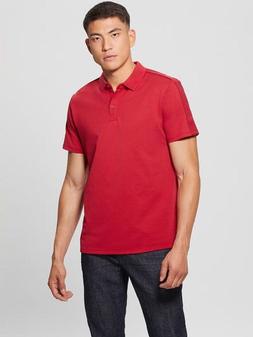 Guess Paul Pique Polo Rosii | GUESS-SN31178