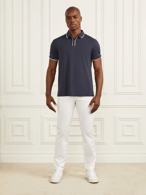 Guess Performance Polo Albastri | GUESS-SN31193