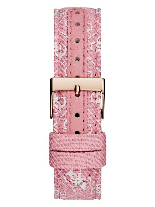 Guess Pink Denim Analog Watch Roz | GUESS-SN30038