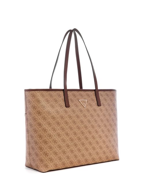 Guess Power Play Quattro G Large Tech Tote Maro | GUESS-SN29431