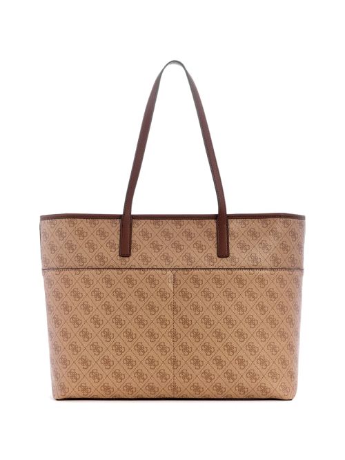 Guess Power Play Quattro G Large Tech Tote Maro | GUESS-SN29431
