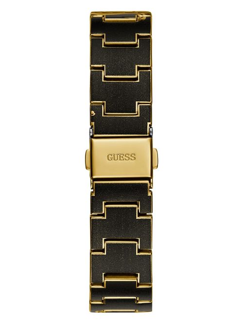 Guess Printed Gold-Tone Multifunction Watch Aurii | GUESS-SN30009