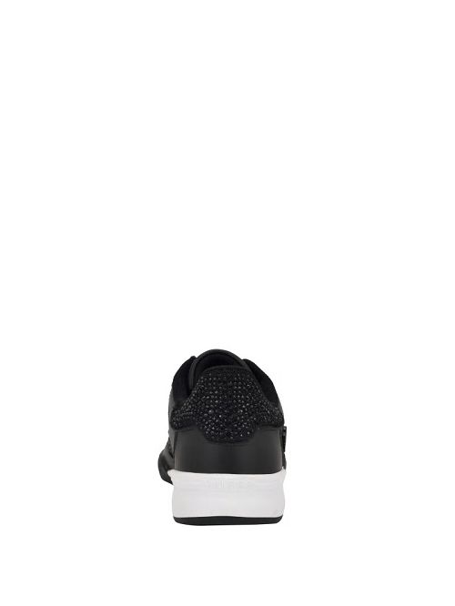 Guess Pritie Rhinestone Sneakers Negrii | GUESS-SN29509