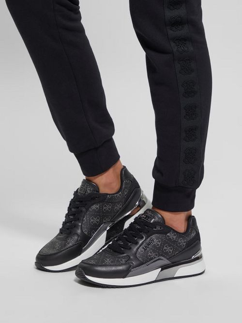 Guess Quattro G Joggers Negrii | GUESS-SN29564
