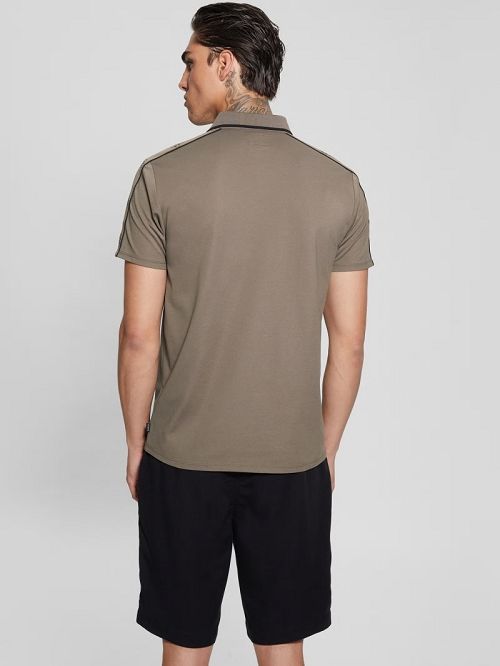 Guess Quattro G Tape Polo Maro | GUESS-SN31309