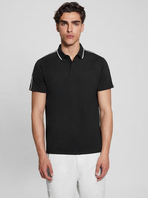 Guess Quattro G Tape Polo Negrii | GUESS-SN31329