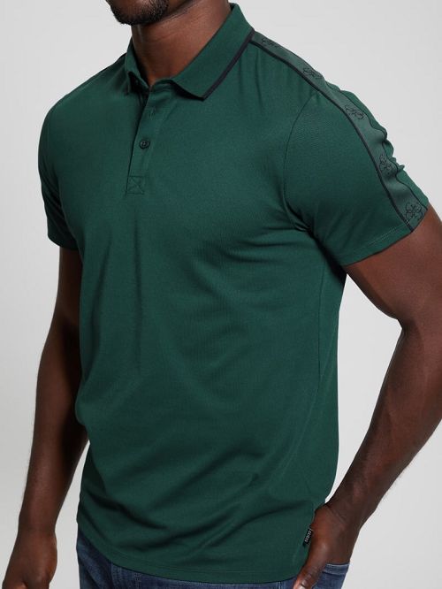 Guess Quattro G Tape Polo Verzi | GUESS-SN31083