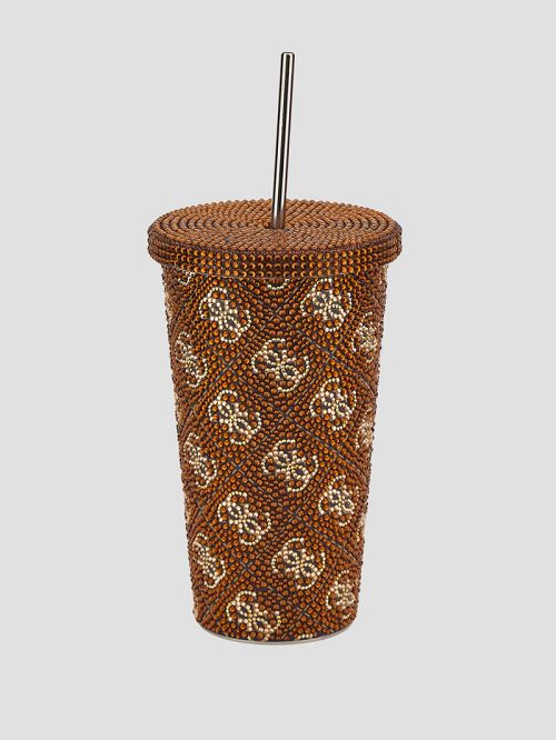 Guess Quattro G Tumbler Cup Maro | GUESS-SN30134