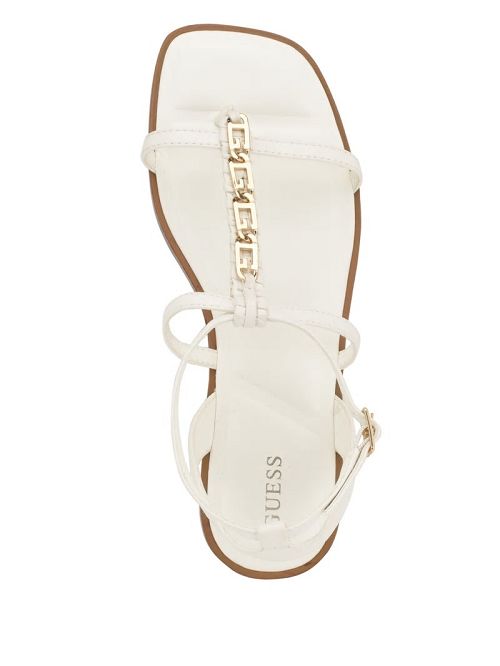 Guess Raima G-Link Chain Sandals Albi | GUESS-SN29610