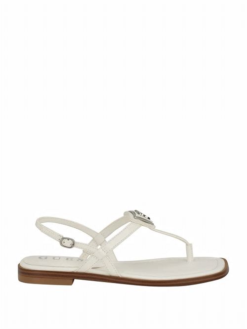 Guess Rainey T-Strap Sandals Albi | GUESS-SN29650