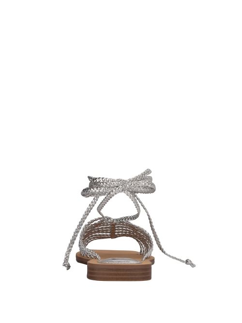 Guess Rayana Strappy Lace-Up Sandals Argintii | GUESS-SN29622