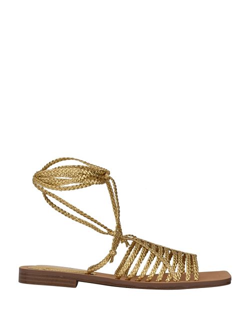 Guess Rayana Strappy Lace-Up Sandals Aurii | GUESS-SN29581