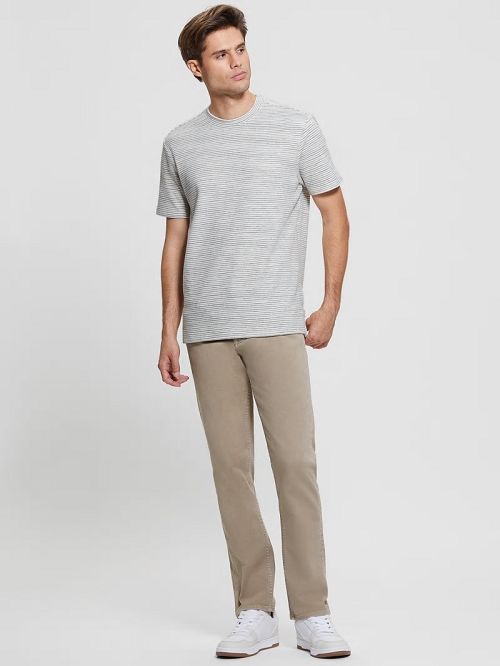 Guess Rayburn Stripe Tee Gri | GUESS-SN30531
