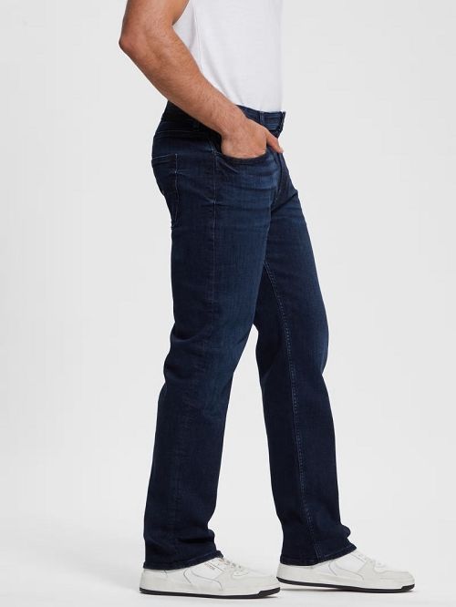 Guess Regular Straight Jeans Albastri | GUESS-SN30450