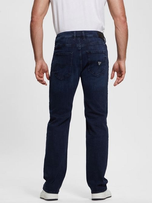 Guess Regular Straight Jeans Albastri | GUESS-SN30450
