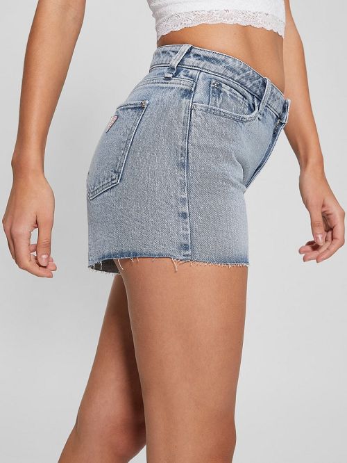 Guess Relaxed Denim Shorts Albastri | GUESS-SN28111