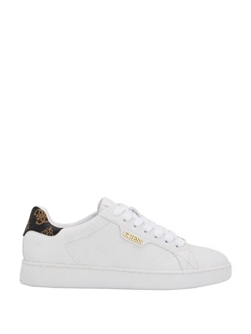 Guess Renzy Debossed Logo Low-Top Sneakers Albi | GUESS-SN29496