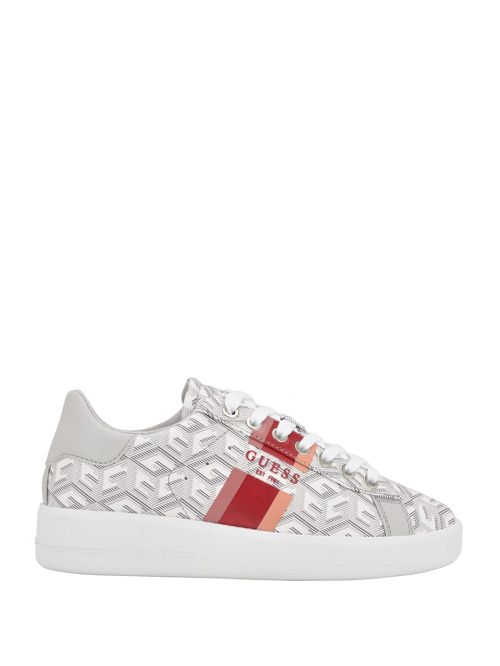 Guess Reyhana G-Cube Low-Top Sneakers Gri | GUESS-SN29504