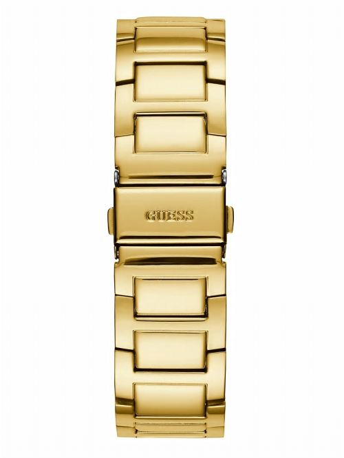 Guess Rhinestone Gold-Tone Multifunction Watch Aurii | GUESS-SN30010