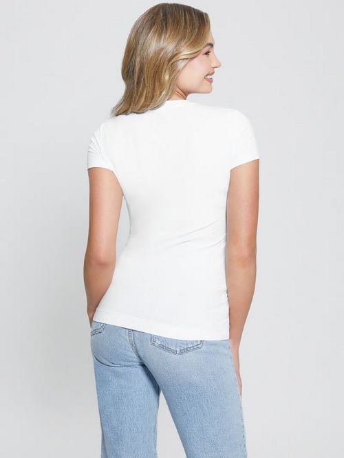 Guess Rhinestone Quattro G Tee Albi | GUESS-SN27594