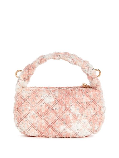 Guess Rianee Denim Mini Hobo Roz | GUESS-SN28898