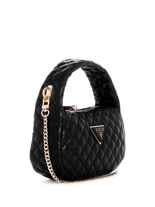 Guess Rianee Mini Hobo Negrii | GUESS-SN28890