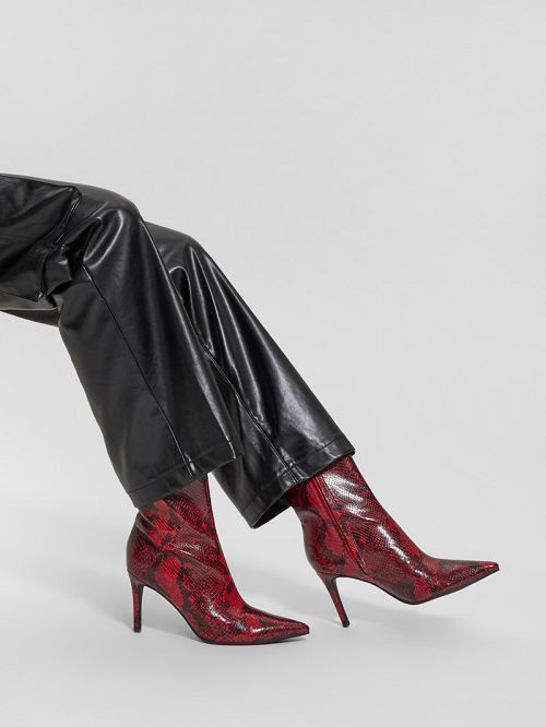 Guess Richly Faux-Leather Booties Rosii | GUESS-SN29932