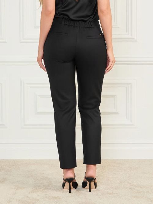 Guess Roberta Wool-Blend Pant Negrii | GUESS-SN28245