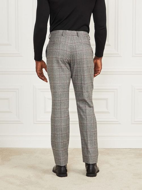 Guess Roger Chino Pants Negrii Albi | GUESS-SN31388