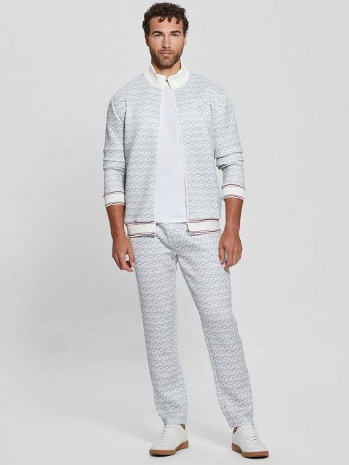 Guess Rolph Signature Cube Pants Albi | GUESS-SN31432