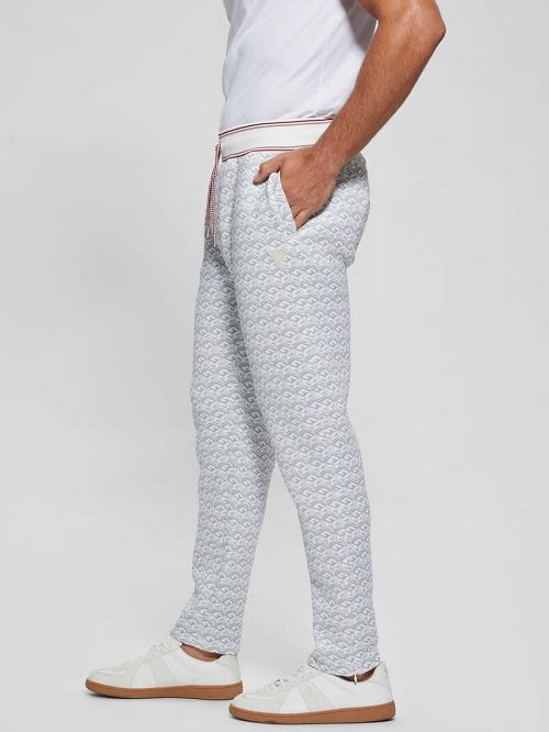 Guess Rolph Signature Cube Pants Albi | GUESS-SN31432