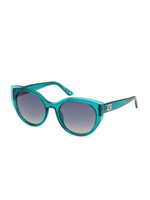 Guess Round Lucite Sunglasses Albastri | GUESS-SN30067