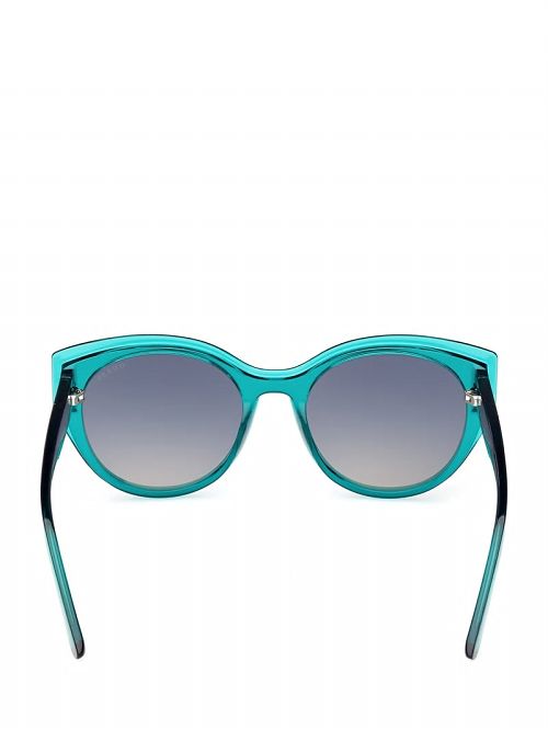 Guess Round Lucite Sunglasses Albastri | GUESS-SN30067