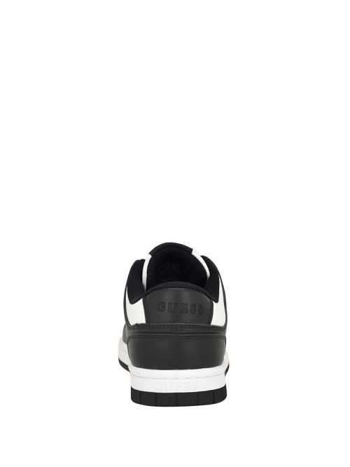 Guess Rubinn Faux-Leather Sneakers Negrii | GUESS-SN29553