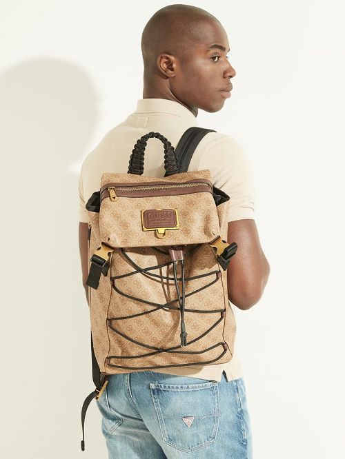 Guess Salameda Backpack Bej | GUESS-SN31680