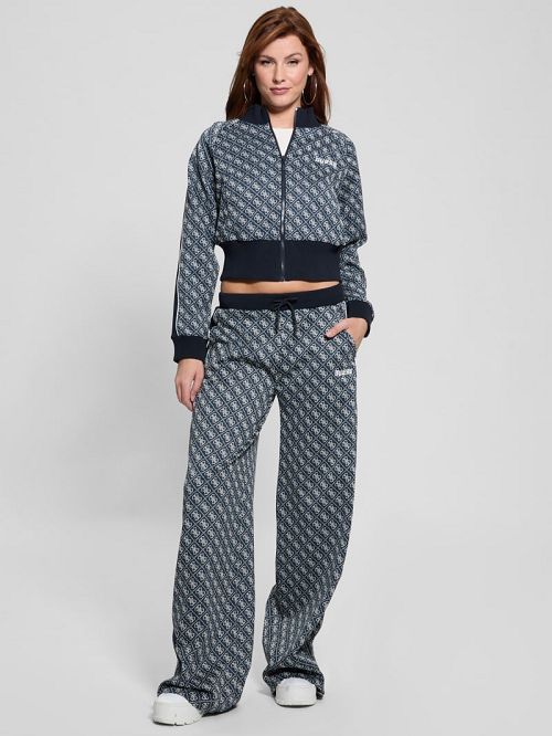 Guess Sarah Quattro G Crop Jacket Albastri | GUESS-SN28420
