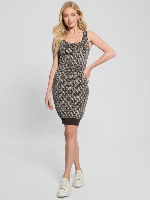 Guess Sarah Quattro G Sweater Dress Maro | GUESS-SN26806