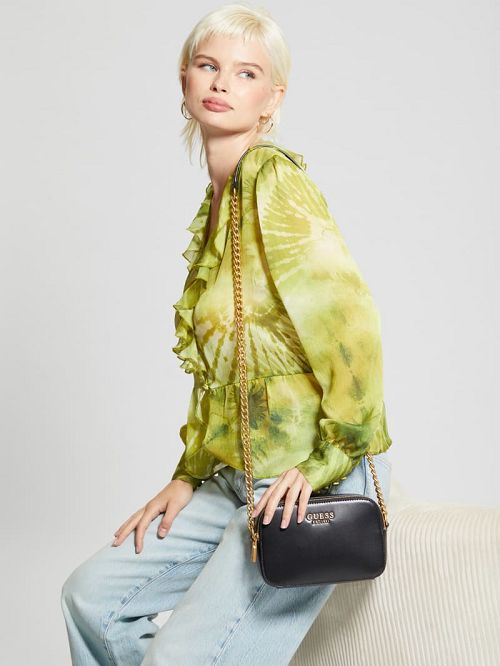 Guess Sarita Camera Crossbody Negrii | GUESS-SN28994