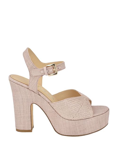 Guess Saylin Block Heels Bej | GUESS-SN29647