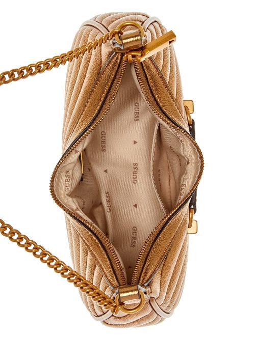 Guess Sela Mini Crossbody Hobo Maro | GUESS-SN28678