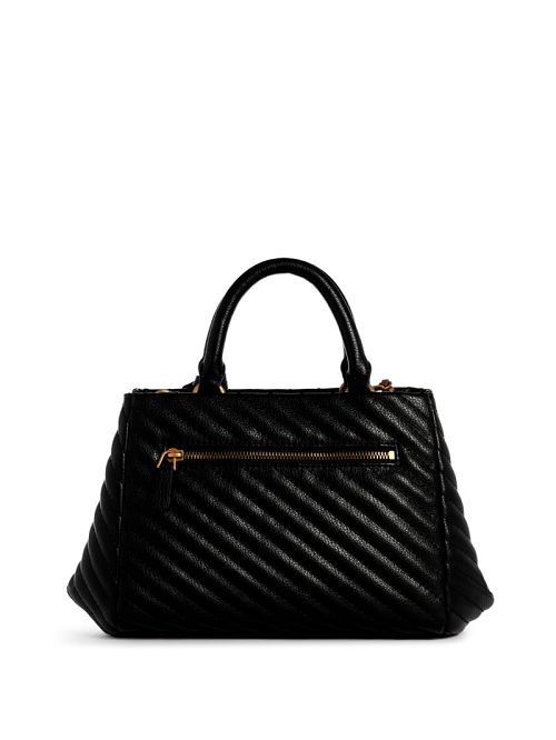 Guess Sela Small Girlfriend Satchel Negrii | GUESS-SN29200