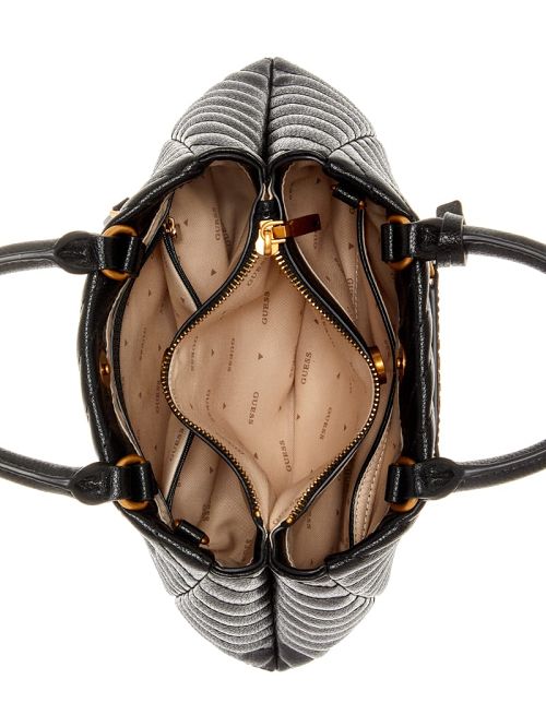 Guess Sela Small Girlfriend Satchel Negrii | GUESS-SN29200